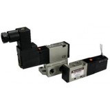 SMC solenoid valve 4 & 5 Port VZ VZ3000, 5 Port Solenoid Valve, Base Mount & Body Ported, Metric